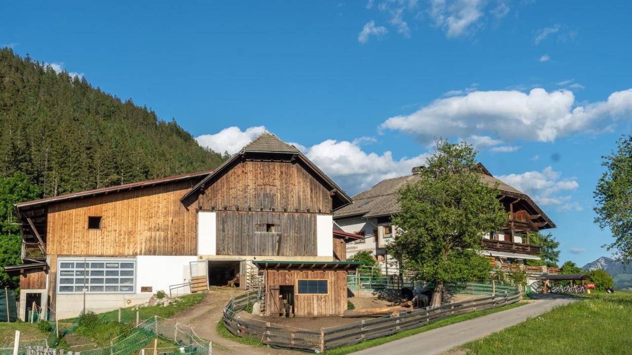 Erlebnishof Tschabitscher Villa Weissensee Buitenkant foto