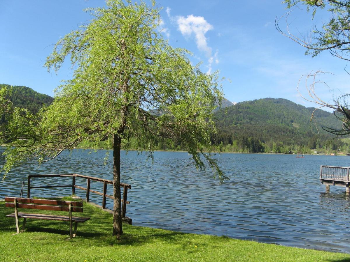 Erlebnishof Tschabitscher Villa Weissensee Buitenkant foto