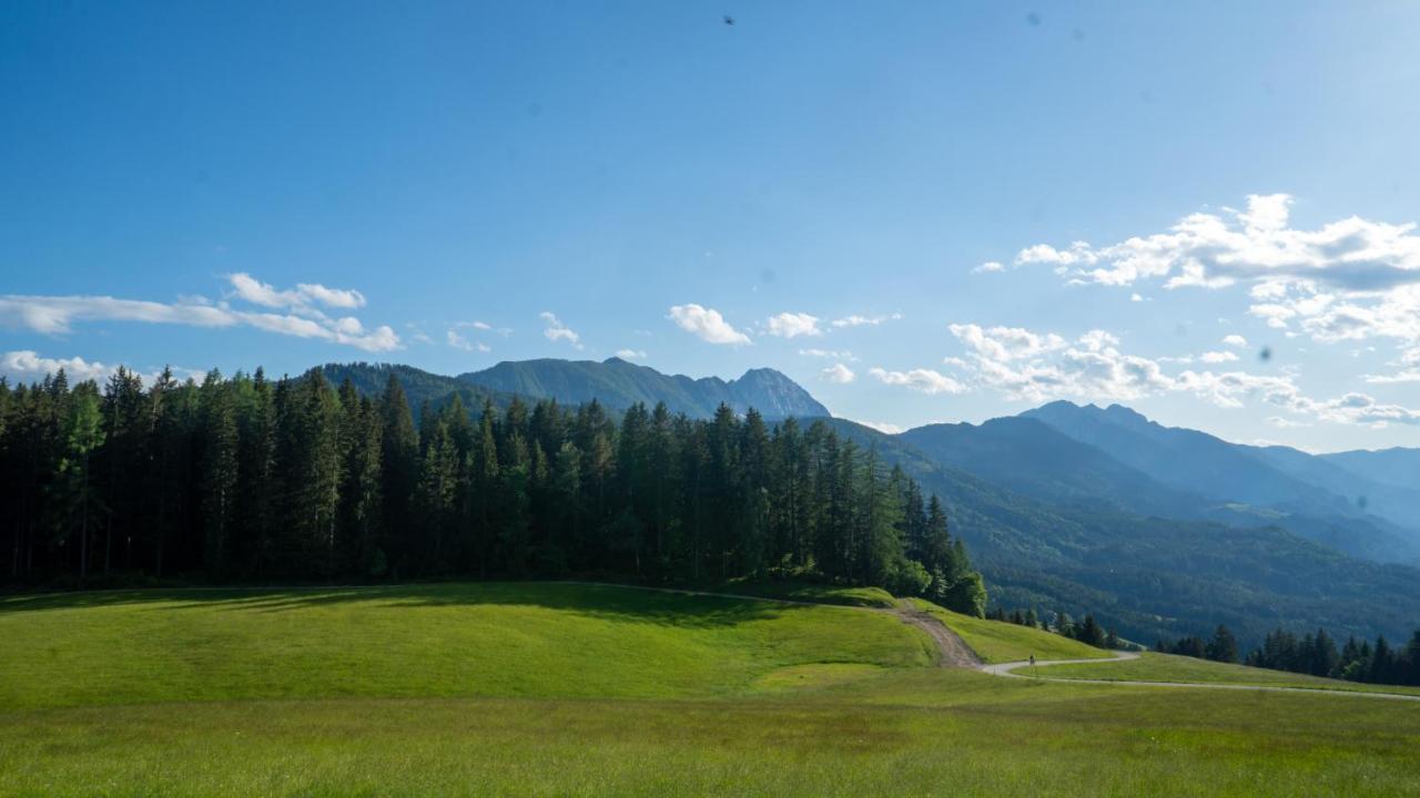 Erlebnishof Tschabitscher Villa Weissensee Buitenkant foto