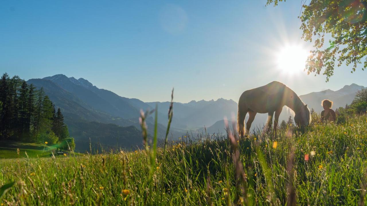 Erlebnishof Tschabitscher Villa Weissensee Buitenkant foto